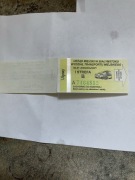 Stare bilety Komunikacji w Białymstoku 