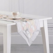 BIEŻNIK HOME&YOU 33x180 PISANKI JAJKA WIELKANOC SEQUIN EGGS CEKINY PASTELE