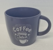 Donica Doniczka Kwiatowa Ceramiczna Kawa