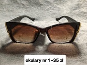 Okulary różne 6 rodzajów do wyboru