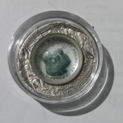 Rocznica osadnictwa  w Ameryce 10 zł z 2008 r 