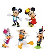 Myszka Mini , Mickey , Goofy , Donald figurki na TORT -5 sztuk SUPER jakość