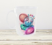 Kubek z serii POTWORKI W KOSMOSIE, personalizacja (imię), pomysł na prezent