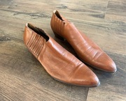 Skórzane damskie botki / trzewiki Elite by Nord, rozmiar 38