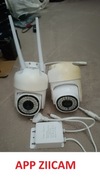 2x kamera do monitoring na 5v ip aplikacja na telefon ziicam