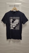 T-shirt Emporio Armani r. M granatowa