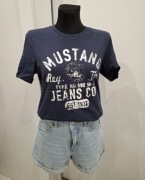 Granatowa bluzka Mustang S 100% cotton