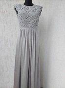 Sukienka wieczorowa, wesele w roz S. 