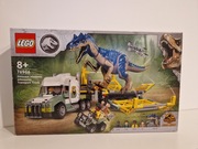 LEGO 76966 Jurassic World - ciężarówka do transportu Allozaura