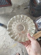 Kryształ popielniczka z czasów PRL-U masywna 