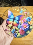 Witraż wiszący okragły