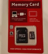 LICYTACJA OD 1 ZŁ Nowa Karta SONY 256 GB Micro SD + adapter SD