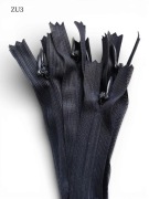 Zamek błyskawiczny kryty Argo 18cm #3, ciemnoniebieski