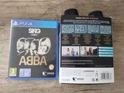 Gra PS4 Lets Sing Abba PL + 2 mikrofony + Abba 2CD + Książka Abba