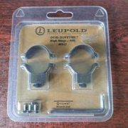 Leupold 1-calowe wysokie pierścienie, połysk czarny - 49917