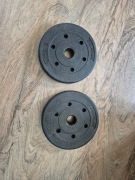 Obciążenie do hantli 1,5 kg Sapphire, 2 szt