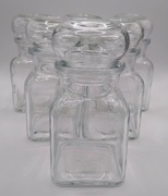 Słoik słoiczki z pokrywką - 150 ml Komplet 9 sztuk