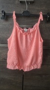 Top szyfonowy na ramiączkach River Island dla dziewczynki r. 140