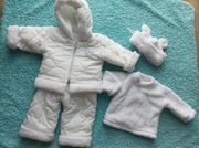Kombinezon niemowlęcy zimowy / kurtka, spodnie r.68