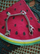 Bransoletka Warmet srebro z zawieszkami