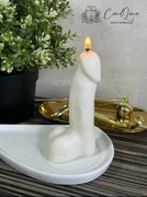 Świeca handmade penis - wieczór panieński kawalerski - zapachowa rozm. L