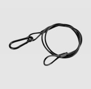Linka Bezpieczeństwa 85cm/4mm Czarna safety estradowa sceniczna