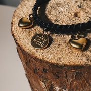 Makramowa bransoletka - HEART