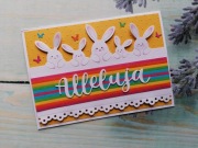 Kartka wielkanocna handmade A6+koperta 2#1