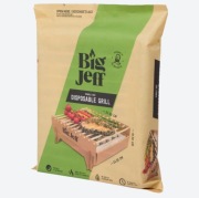 Grill jednorazowy Big Jeff ekologiczny turystyczny na piknik i camping