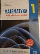 Matematyka 1 Podręcznik ZR