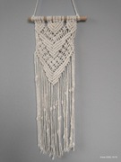 Makrama wisząca na ścianę rękodzieło BOHO