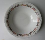 STARY PÓŁMISEK SYGNOWANY - PORCELANA