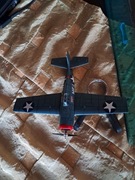 Samolot metal długość 13 cm