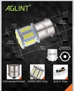 Żarówka aglint żółta