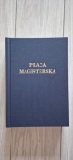 Oprawy praca magisterska 