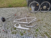 Rower aluminiowy,  ALU RAD, komplet części, koła 26 cali torpedo 3 biegowe