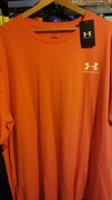 Koszulka Męska Under Armour T-Shirt Regular Pomarańczowy 4XL