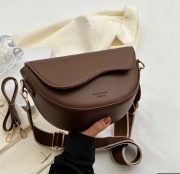 Stylowa Torebka Listonoszka typu Saddle Bag