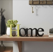 Dekoracja Napis "HOME" – Wydruk 3D – Idealny Akcent do Mieszkania!