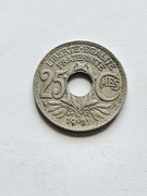 Francja 25 centimes 1921