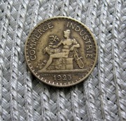 Francja 1 Frank 1923r ( Bon Pour )