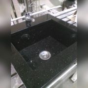 ZLEW PODWIESZANY Z  GRANITU GALAXY STAR