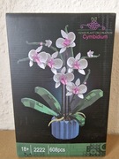 Klocki kwiaty orchidea 