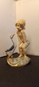 włoska figurka ceramiczna z oznaczeniem DEPOSE ITALY 716 na spodzie