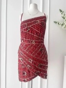 Sukienka zdobiona mini ASOS 3840 M/L