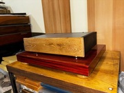 obudowa audio -b.ciężka- Gruba stał lity dąb- na własny proj. DIY.