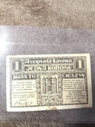 1 korona Notgeld Cieszyn 
