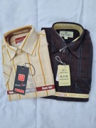 Koszule chłopięce 2 szt r. 134