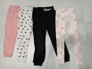 Spodnie dziewczęce + legginsy 