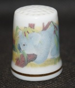 Naparstek kolekcjonerski porcelanowy westminister koala Australia